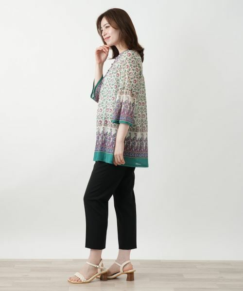 Leilian / レリアン シャツ・ブラウス | プリントブラウス【Leilian WHITE LABEL】 | 詳細2