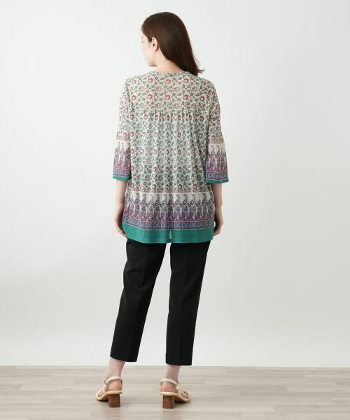 Leilian / レリアン シャツ・ブラウス | プリントブラウス【Leilian WHITE LABEL】 | 詳細3