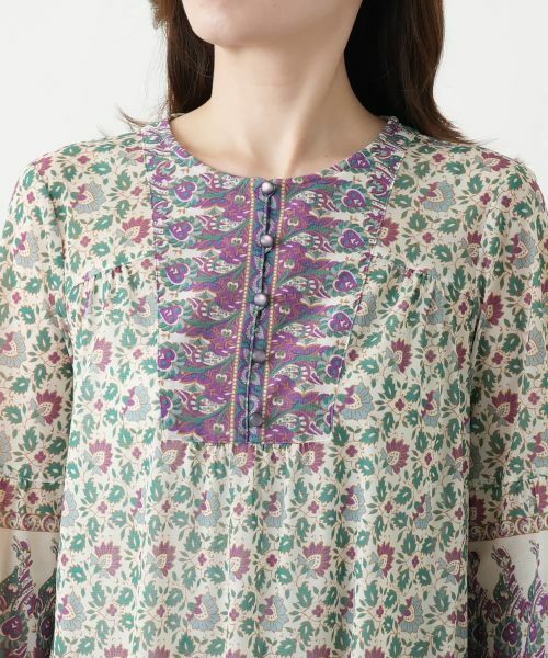 Leilian / レリアン シャツ・ブラウス | プリントブラウス【Leilian WHITE LABEL】 | 詳細7