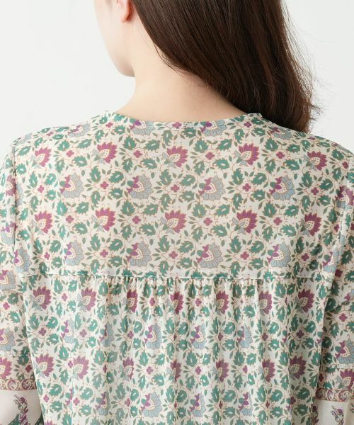 Leilian / レリアン シャツ・ブラウス | プリントブラウス【Leilian WHITE LABEL】 | 詳細8