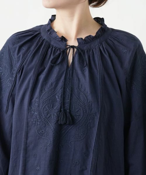 Leilian / レリアン シャツ・ブラウス | 刺繍フレアスリーブブラウス【Leilian WHITE LABEL】 | 詳細10