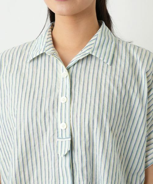 Leilian / レリアン シャツ・ブラウス | ストライプブラウス【Leilian WHITE LABEL】 | 詳細11