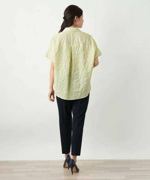 Leilian / レリアン シャツ・ブラウス | ストライプブラウス【Leilian WHITE LABEL】 | 詳細3