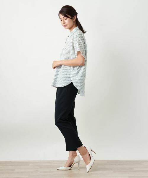 Leilian / レリアン シャツ・ブラウス | ストライプブラウス【Leilian WHITE LABEL】 | 詳細5