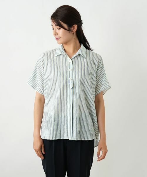 Leilian / レリアン シャツ・ブラウス | ストライプブラウス【Leilian WHITE LABEL】 | 詳細7