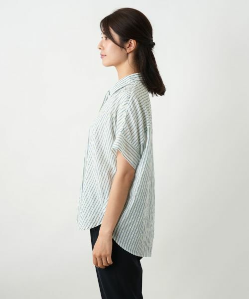 Leilian / レリアン シャツ・ブラウス | ストライプブラウス【Leilian WHITE LABEL】 | 詳細8