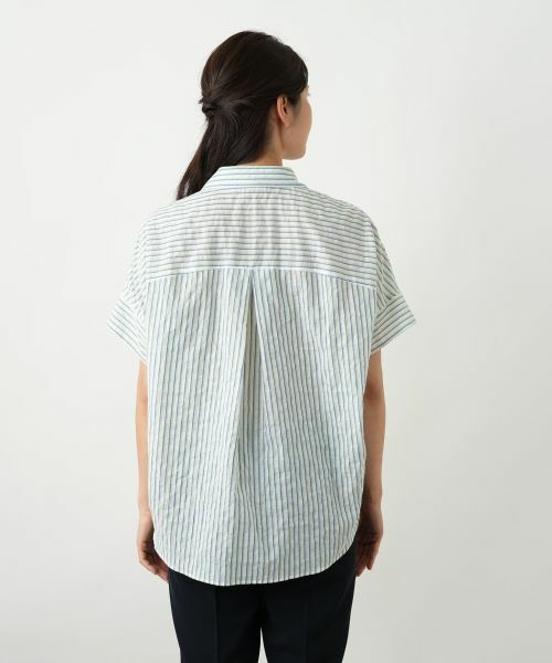 Leilian / レリアン シャツ・ブラウス | ストライプブラウス【Leilian WHITE LABEL】 | 詳細9