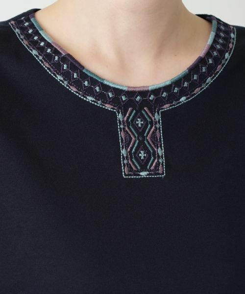 Leilian / レリアン Tシャツ | 刺繍カットソー【Leilian WHITE LABEL】 | 詳細15