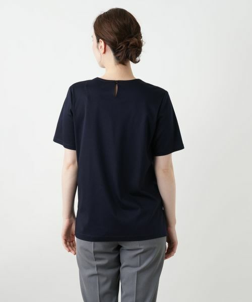 Leilian / レリアン Tシャツ | 刺繍カットソー【Leilian WHITE LABEL】 | 詳細9