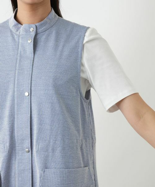 Leilian / レリアン テーラードジャケット | スタンドカラーベスト【Leilian WHITE LABEL】 | 詳細13