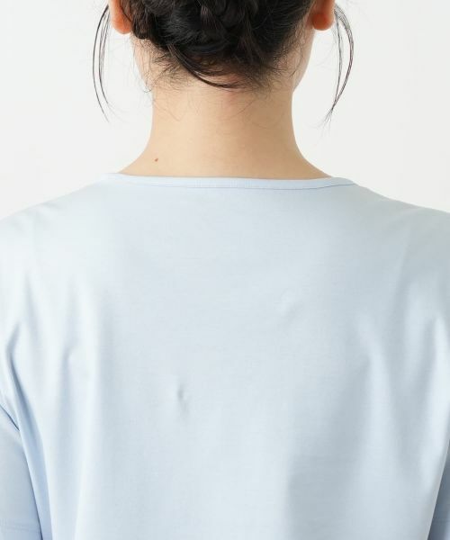 Leilian / レリアン カットソー | 刺繍クルーネックカットソー【Leilian WHITE LABEL】 | 詳細14