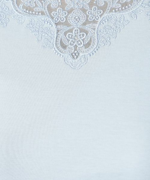 Leilian / レリアン カットソー | 刺繍クルーネックカットソー【Leilian WHITE LABEL】 | 詳細17