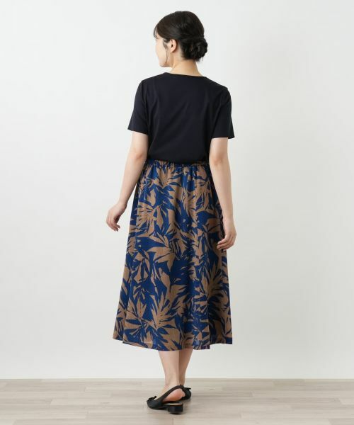 Leilian / レリアン カットソー | 刺繍クルーネックカットソー【Leilian WHITE LABEL】 | 詳細6