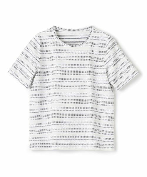 Leilian / レリアン カットソー | マルチボーダーカットソー【Leilian WHITE LABEL】 | 詳細12