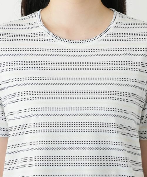 Leilian / レリアン カットソー | マルチボーダーカットソー【Leilian WHITE LABEL】 | 詳細7