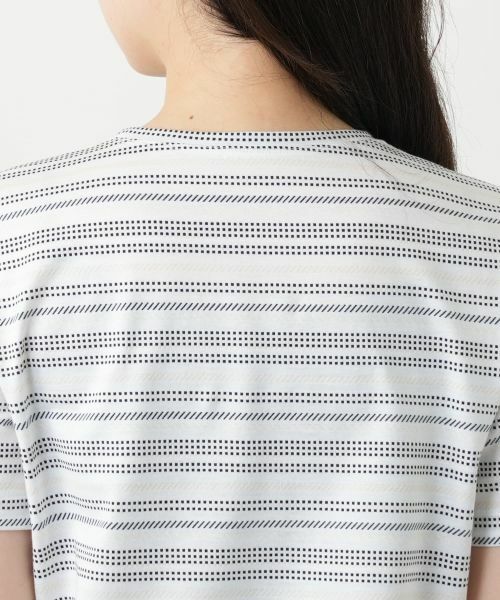 Leilian / レリアン カットソー | マルチボーダーカットソー【Leilian WHITE LABEL】 | 詳細8