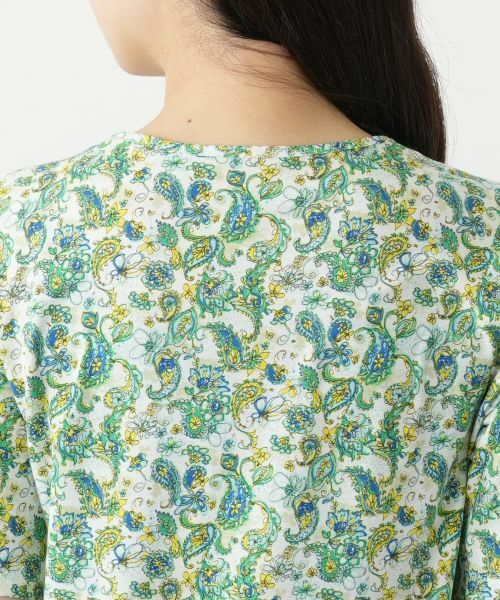 Leilian / レリアン カットソー | ペイズリー柄カットソー【Leilian WHITE LABEL】 | 詳細14