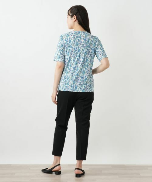 Leilian / レリアン カットソー | ペイズリー柄カットソー【Leilian WHITE LABEL】 | 詳細3