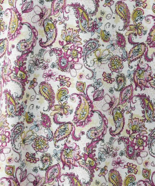 Leilian / レリアン ポロシャツ | ペイズリー柄カットソー【Leilian WHITE LABEL】 | 詳細17