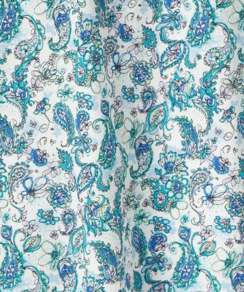 Leilian / レリアン ポロシャツ | ペイズリー柄カットソー【Leilian WHITE LABEL】 | 詳細19