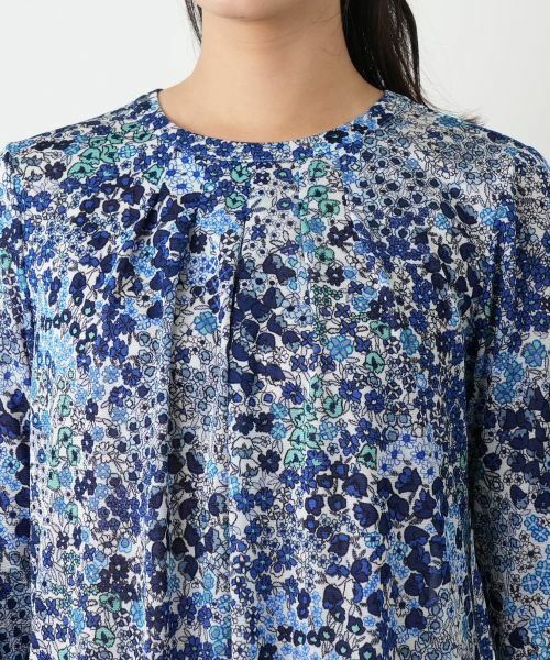 Leilian / レリアン カットソー | プリントタックカットソー【Leilian WHITE LABEL】 | 詳細10