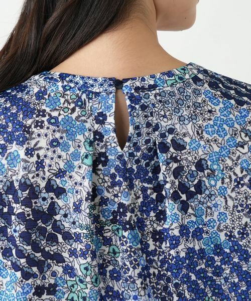 Leilian / レリアン カットソー | プリントタックカットソー【Leilian WHITE LABEL】 | 詳細11