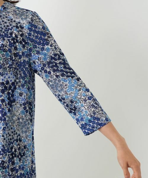 Leilian / レリアン カットソー | プリントタックカットソー【Leilian WHITE LABEL】 | 詳細12