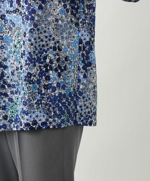 Leilian / レリアン カットソー | プリントタックカットソー【Leilian WHITE LABEL】 | 詳細13