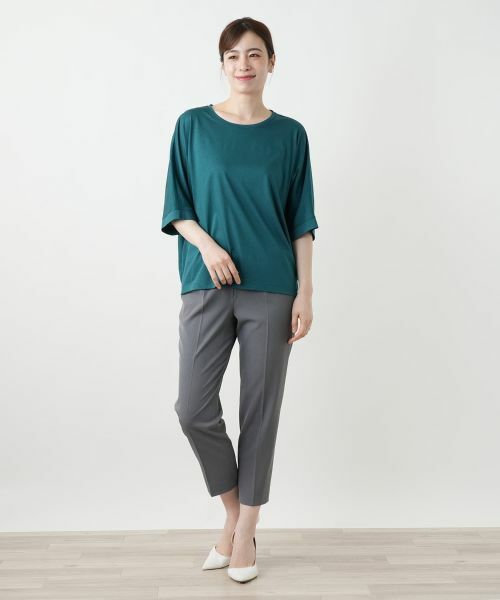 Leilian / レリアン カットソー | ドルマンスリーブカットソー【Leilian WHITE LABEL】 | 詳細1