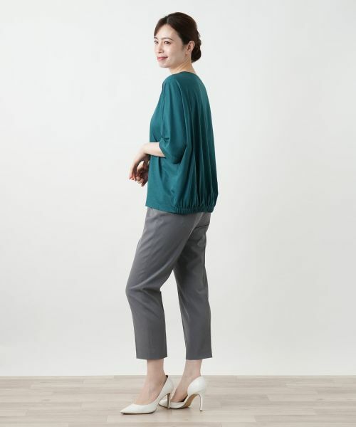 Leilian / レリアン カットソー | ドルマンスリーブカットソー【Leilian WHITE LABEL】 | 詳細2