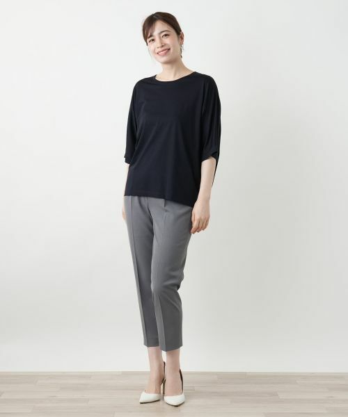 Leilian / レリアン カットソー | ドルマンスリーブカットソー【Leilian WHITE LABEL】 | 詳細4