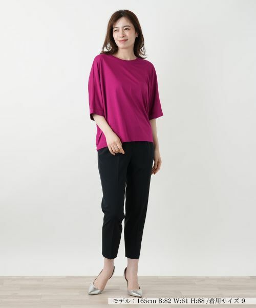 Leilian / レリアン カットソー | ドルマンスリーブカットソー【Leilian WHITE LABEL】 | 詳細7