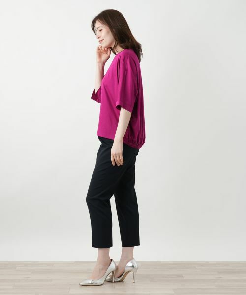 Leilian / レリアン カットソー | ドルマンスリーブカットソー【Leilian WHITE LABEL】 | 詳細8