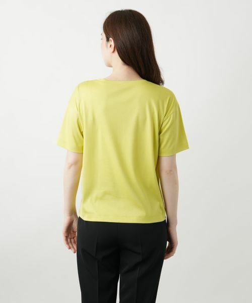 セール】 刺繍Tシャツ【Leilian WHITE LABEL】 （Tシャツ