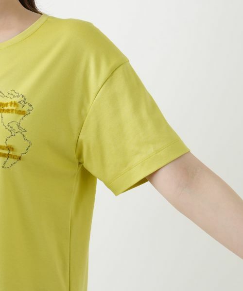 セール】 刺繍Tシャツ【Leilian WHITE LABEL】 （Tシャツ