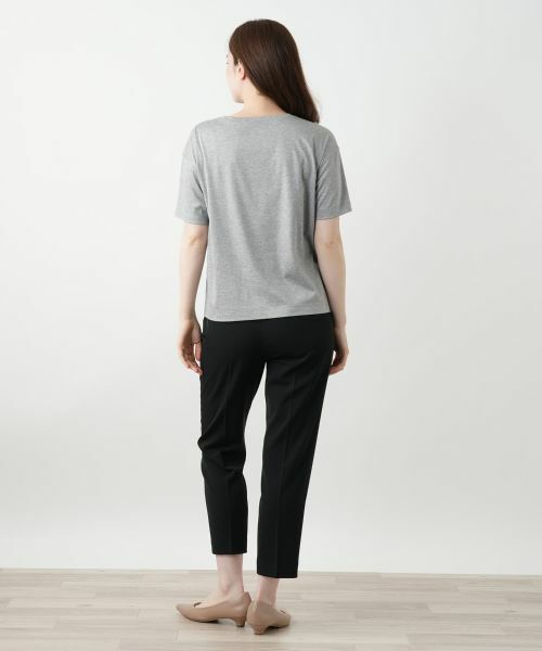 Leilian / レリアン Tシャツ | 刺繍Tシャツ【Leilian WHITE LABEL】 | 詳細6