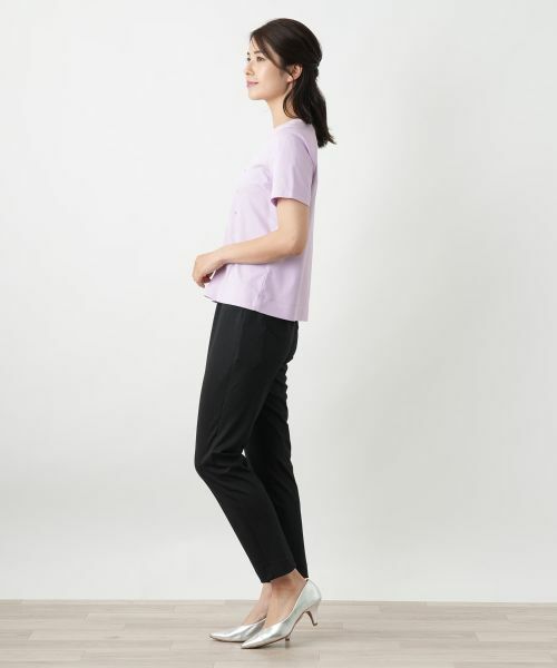 Leilian / レリアン Tシャツ | ビジューTシャツ【Leilian WHITE LABEL】 | 詳細5