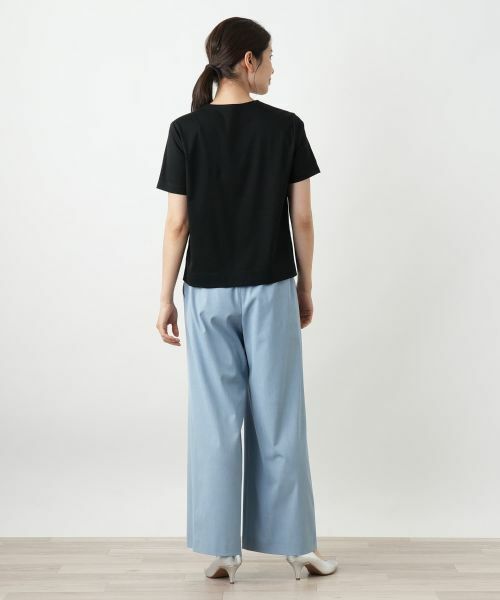 Leilian / レリアン Tシャツ | ビジューTシャツ【Leilian WHITE LABEL】 | 詳細9