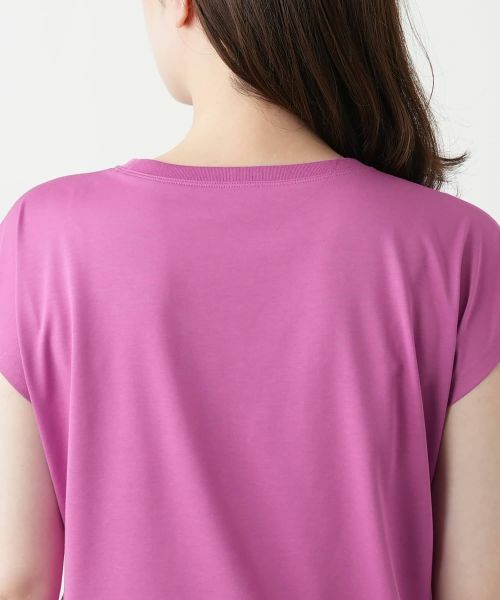 Leilian / レリアン カットソー | 刺繍フレンチスリーブTシャツ【Leilian WHITE LABEL】 | 詳細14