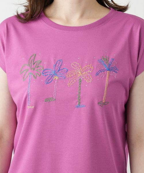 Leilian　レリアン　半袖Tシャツ　サイズ13プラス　ピンク Leilian レリアン 半袖Tシャツ サイズ13プラス ピンク Leilian