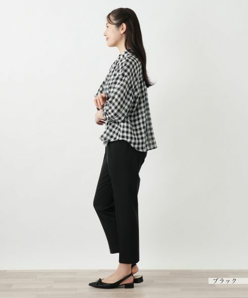 Leilian / レリアン シャツ・ブラウス | ギンガムチェックブラウス【Leilian WHITE LABEL】 | 詳細5