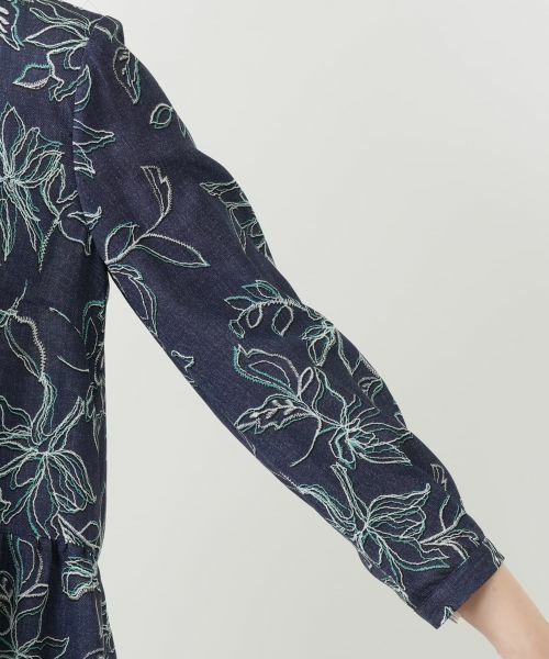 Leilian / レリアン シャツ・ブラウス | ボタニカル柄ブラウス【Leilian WHITE LABEL】 | 詳細14