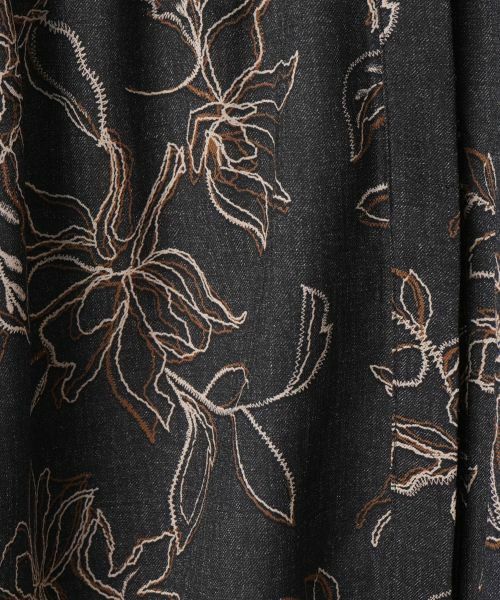 Leilian / レリアン シャツ・ブラウス | ボタニカル柄ブラウス【Leilian WHITE LABEL】 | 詳細5