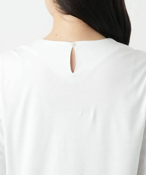 Leilian / レリアン カットソー | 刺繍クルーネックカットソー【Leilian WHITE LABEL】 | 詳細14