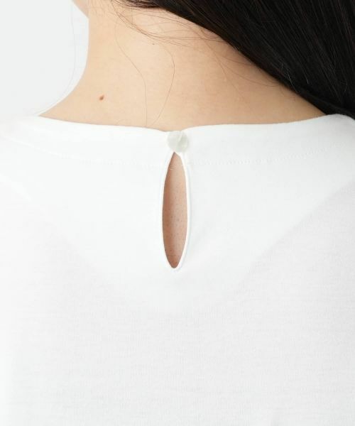 Leilian / レリアン カットソー | 刺繍クルーネックカットソー【Leilian WHITE LABEL】 | 詳細15