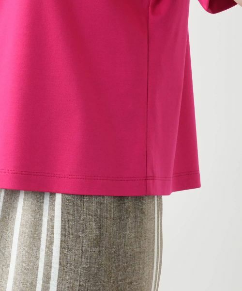 Leilian / レリアン Tシャツ | 刺繍プリントTシャツ【Leilian WHITE LABEL】 | 詳細16