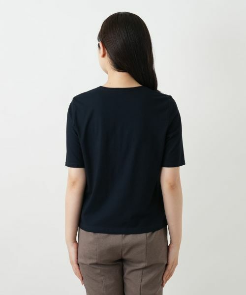 Leilian / レリアン カットソー | 千鳥格子柄カットソー【Leilian WHITE LABEL】 | 詳細9