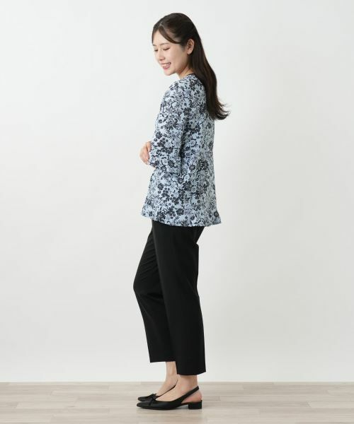 Leilian / レリアン シャツ・ブラウス | フラワープリントブラウス【Leilian WHITE LABEL】 | 詳細2
