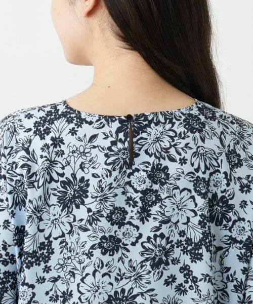 Leilian / レリアン シャツ・ブラウス | フラワープリントブラウス【Leilian WHITE LABEL】 | 詳細11