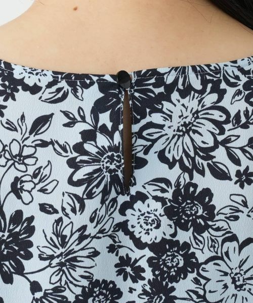 Leilian / レリアン シャツ・ブラウス | フラワープリントブラウス【Leilian WHITE LABEL】 | 詳細12